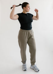 The Gisele Pant | Lightweight Taupe