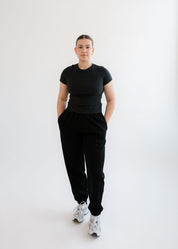 The Gisele Pant | Lightweight Black