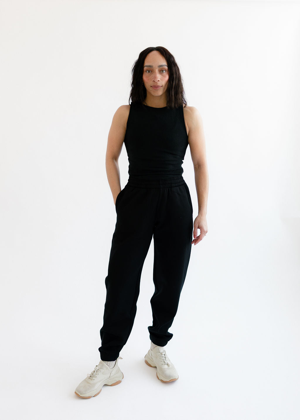 The Gisele Pant | Lightweight Black