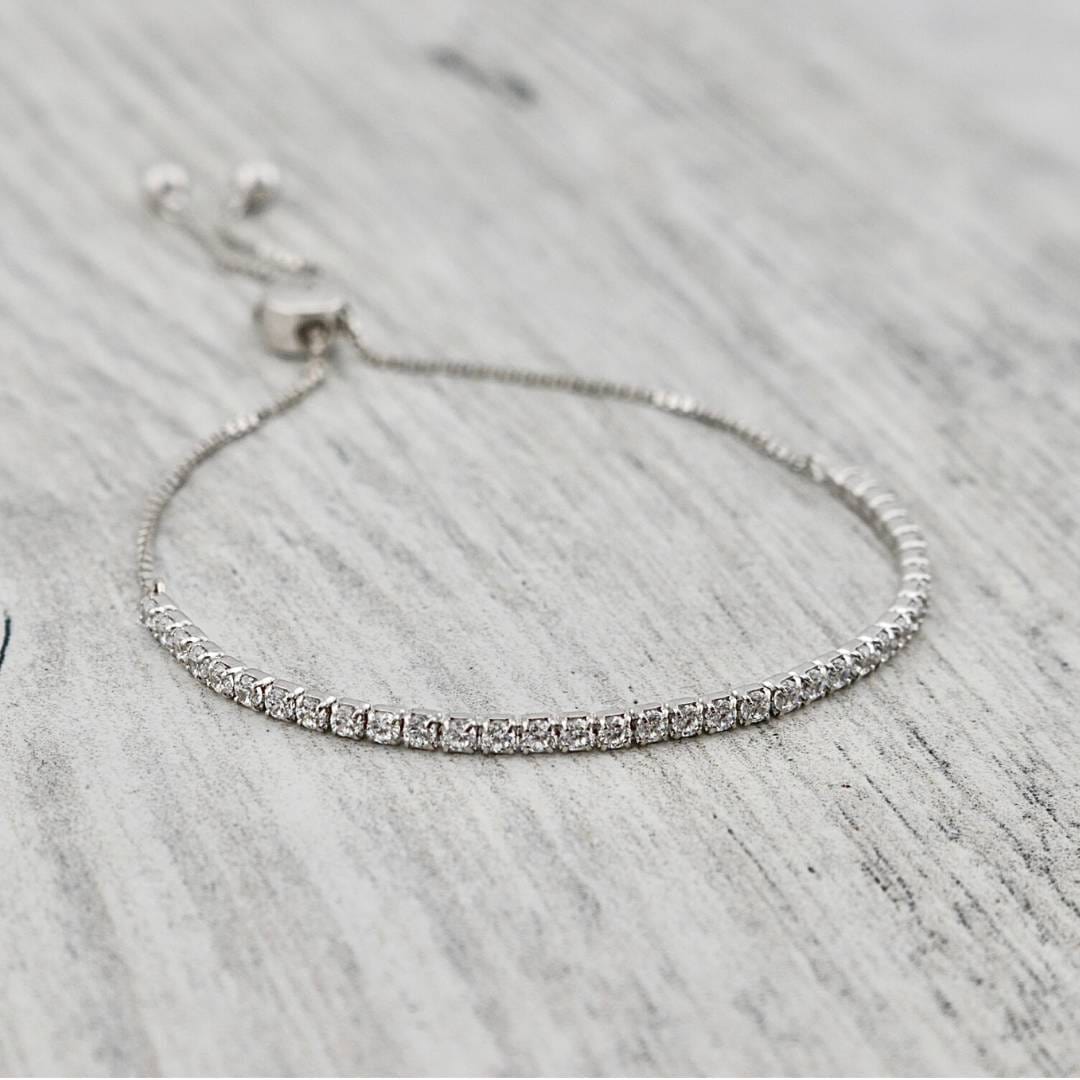 Tennis Bracelet - Sterling Silver