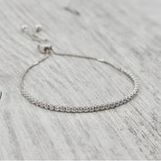 Tennis Bracelet - Sterling Silver
